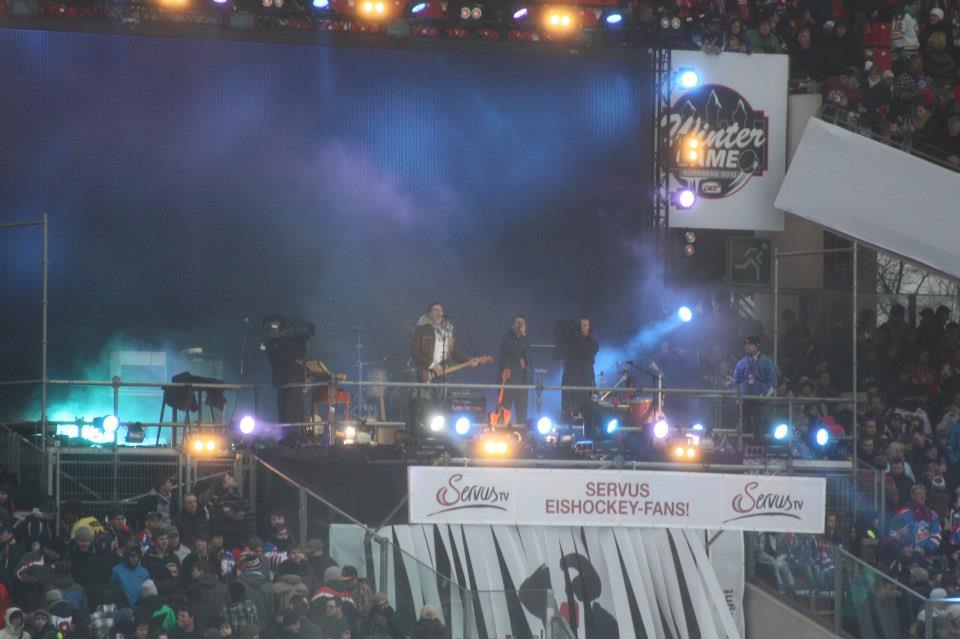 BOOTS live on a festival stage